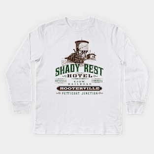 Shady Rest Hotel Kids Long Sleeve T-Shirt